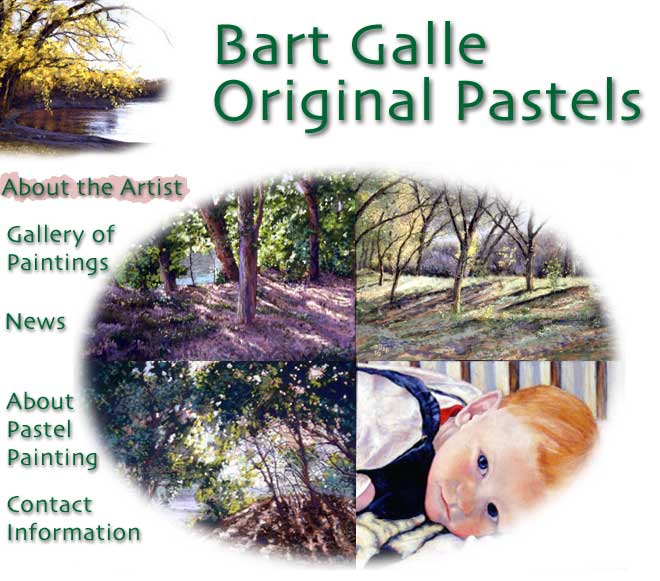 Bart Galle Original Pastels