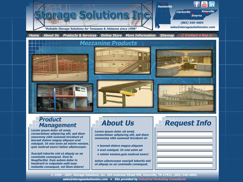 Storage Solutions, Inc.